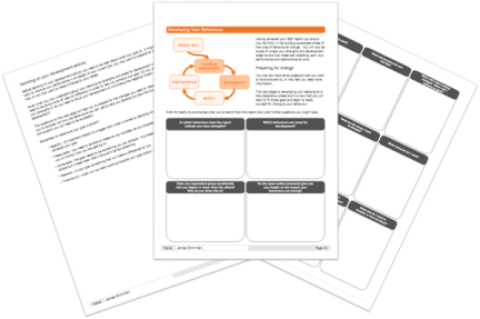 Sample Report pages