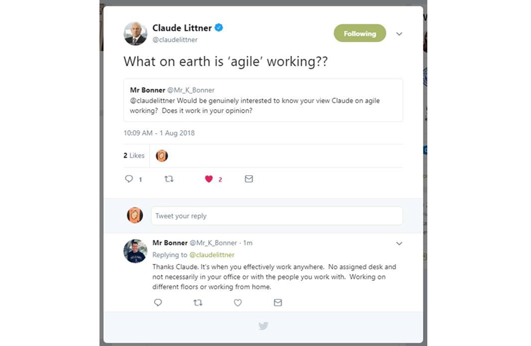 What is agile working?