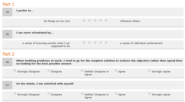 Intrinsic sample question