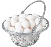 Plan for the future leadership needs of the business - image of basket of eggs